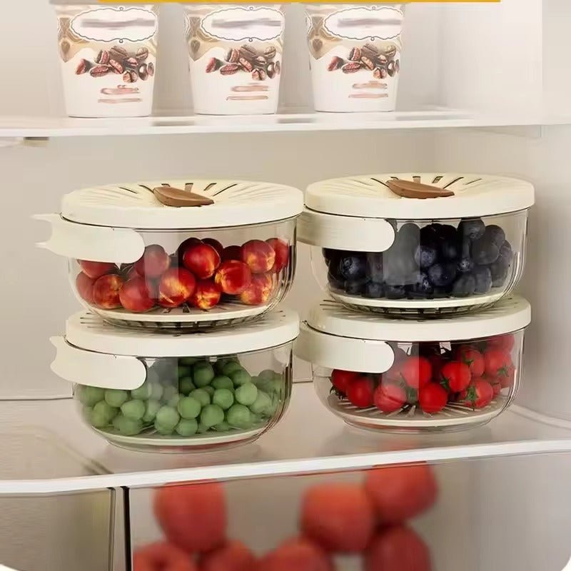 2-in-1 Fruit & Vegetable Drain Basket