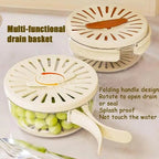 2-in-1 Fruit & Vegetable Drain Basket