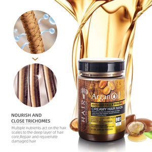 Lightness Argan Oil Anti-Hair Fall Creamy Hair Mask Secondary image