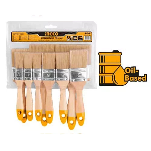 Ingco – 9 Pcs Paint Brush Set – CHPTB0114091