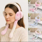 Plush Bunny Ear Headband