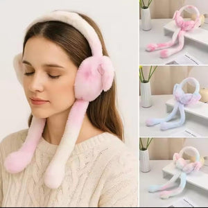 Plush Bunny Ear Headband