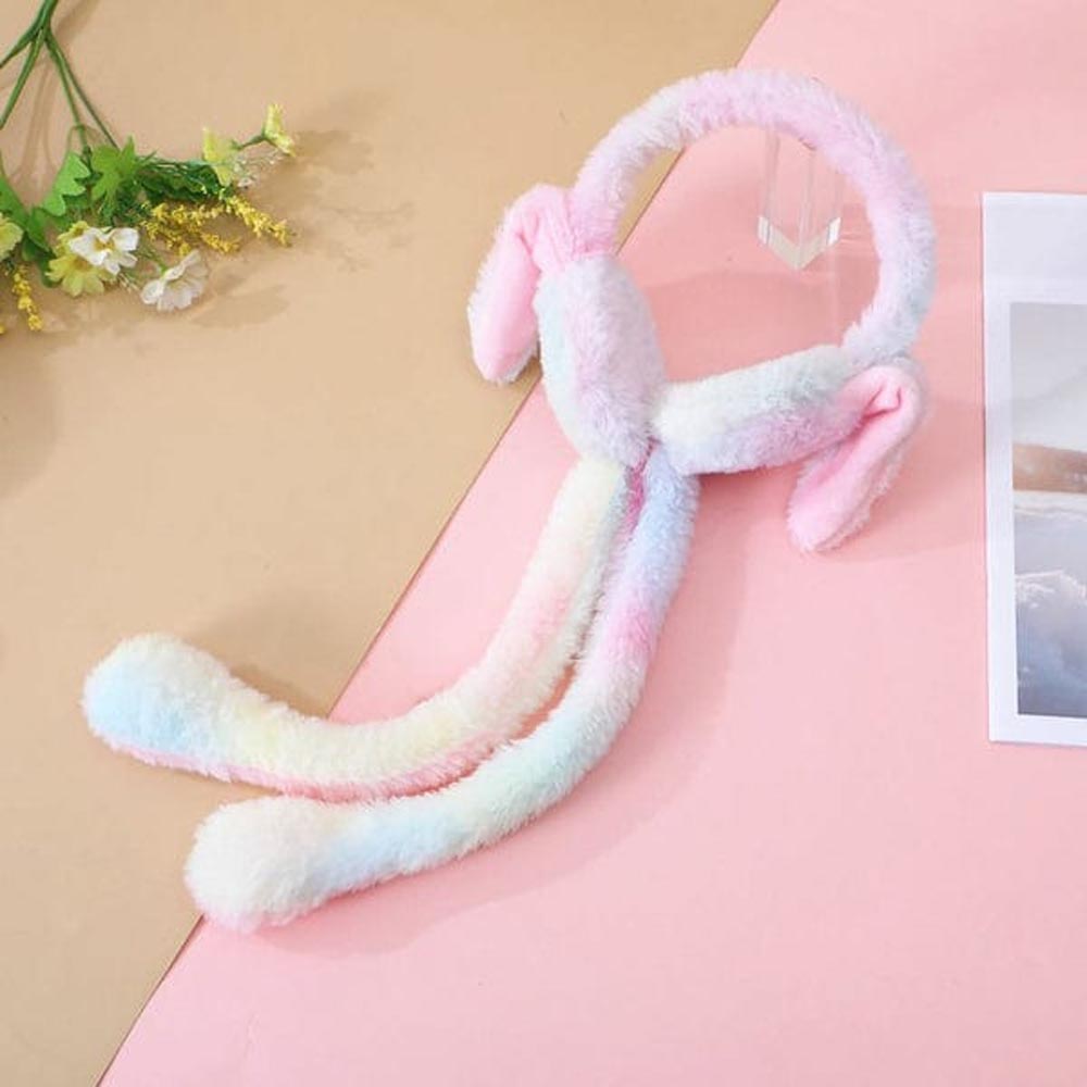 Plush Bunny Ear Headband