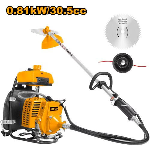 Ingco - Gasoline grass trimmer and bush cutter  - GBC31261-2 Main image