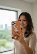 Fancy Cover Crystal Case