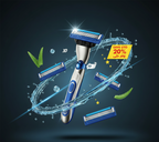 Gillette Mach3 Turbo Razor Blades