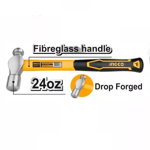 Ingco – Ball pein hammer – HBPH88024 Main image