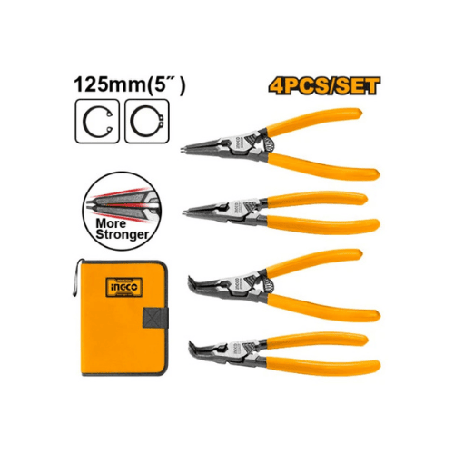 Ingco – 4pcs circlip plier set – HCCPS26125 Main image