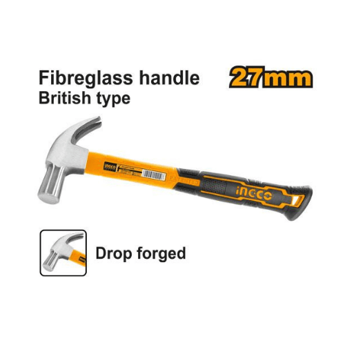 Ingco – British Type Claw hammer – HCH880227 Main image