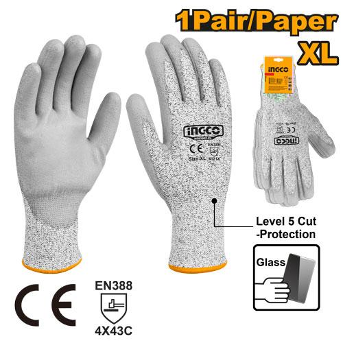 Ingco - Cut Resistent Gloves - HGCG02-XL