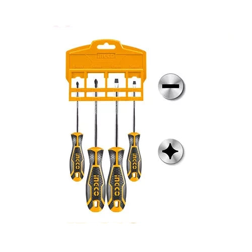 Ingco – 4 pcs screwdriver set – HKSD0428 Main image