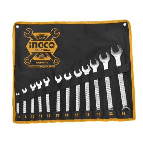 Ingco – Combination spanner set – HKSPA1142 Main image
