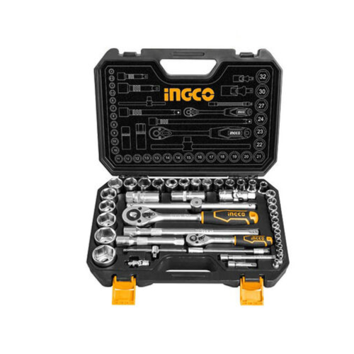 Ingco – 44Pcs 1/4 +1/2 socket set – HKTS42441 Main image