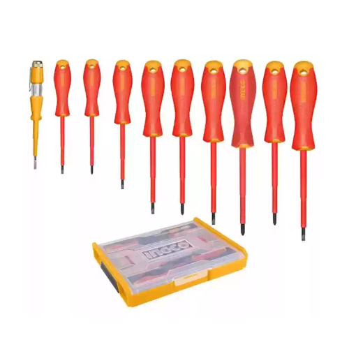 Ingco – 10 Pcs Insulated hand tools set – HKTV01S101