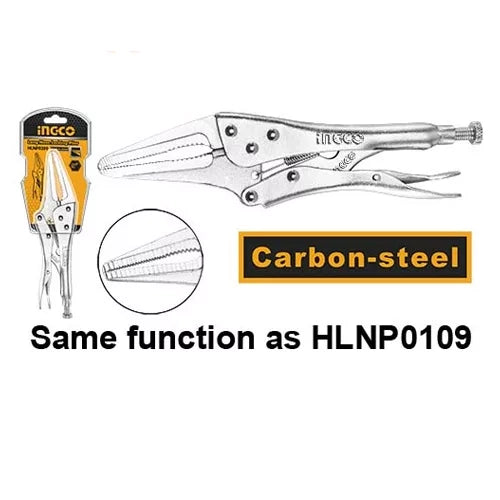 Ingco – Long nose locking plier – HLNP0209 Main image