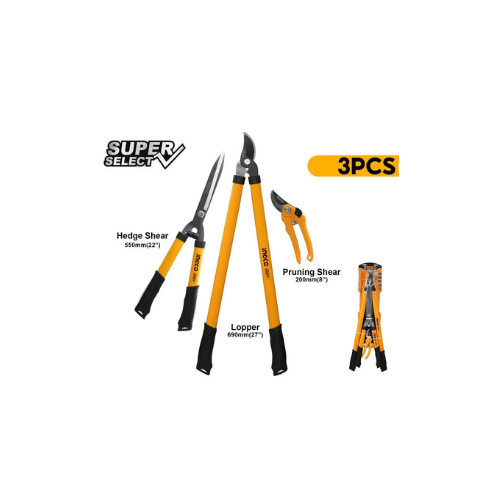 Ingco – 3 Pcs garden shears set – HLT78033