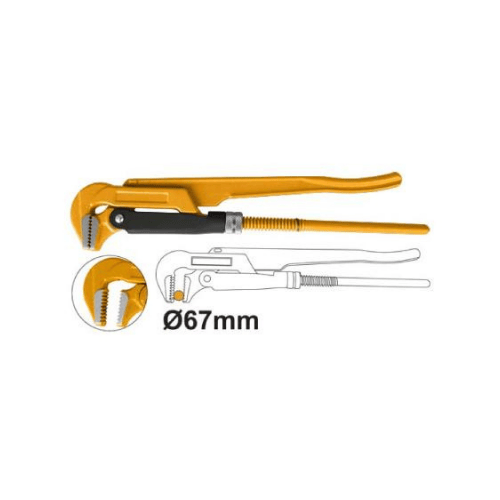 Ingco – 90° heavy duty swedish pipe wrench – HPW04021 Main image