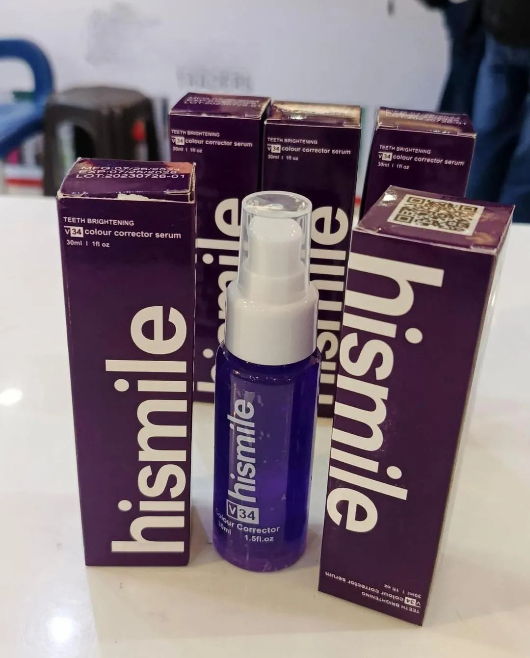 V34 Teeth Whitening Serum - (IMPORTED) Secondary image