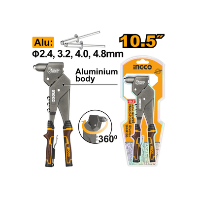 Ingco – 360°Swivel head-hand Riveter – SHHR106 Main image