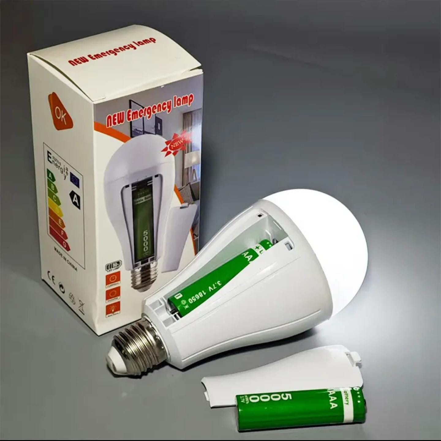 LED Emergency Rechargeable Bulb
