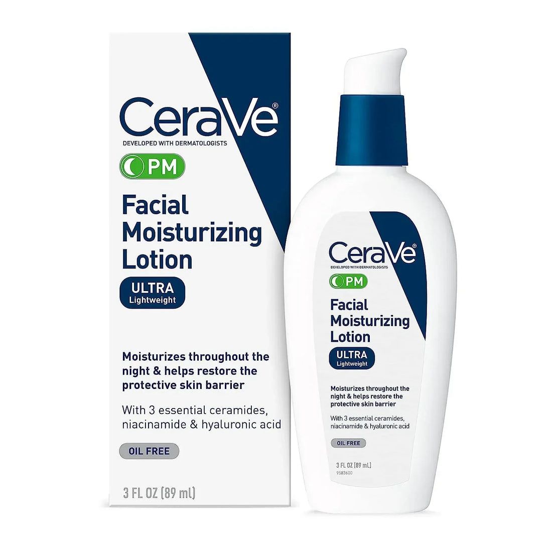CeraVe - PM Facial Moisturizing Lotion Main image