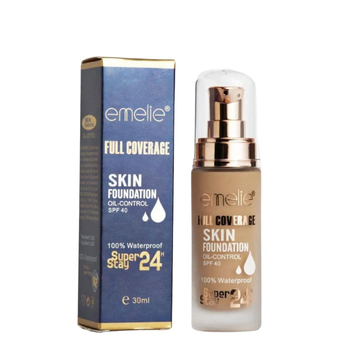 Emelie - Full Coverage Skin Foundation SPF40 Secondary image