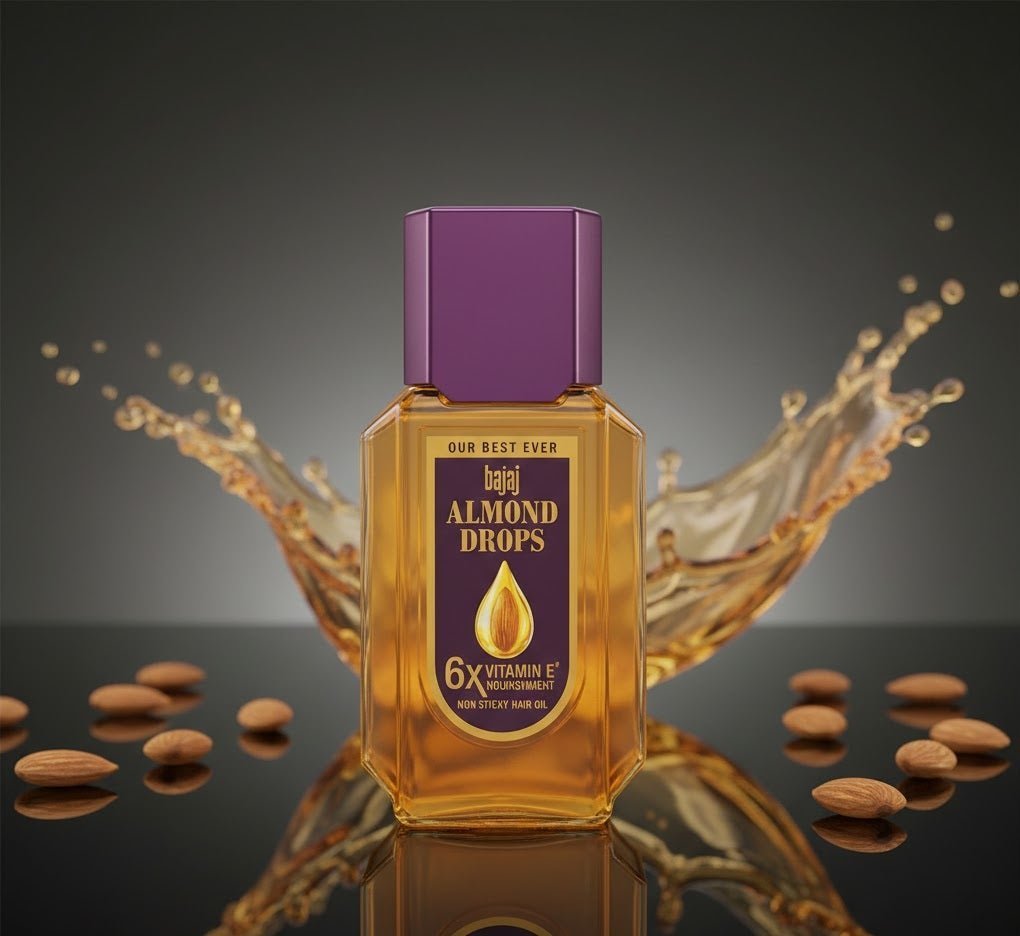Bajaj - Almond Drops Non Sticky Hair Oil Main image