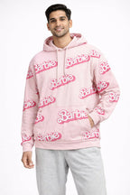 Barbie Logo Print Hoodie