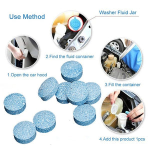 Car Windshield Cleaning Tablets