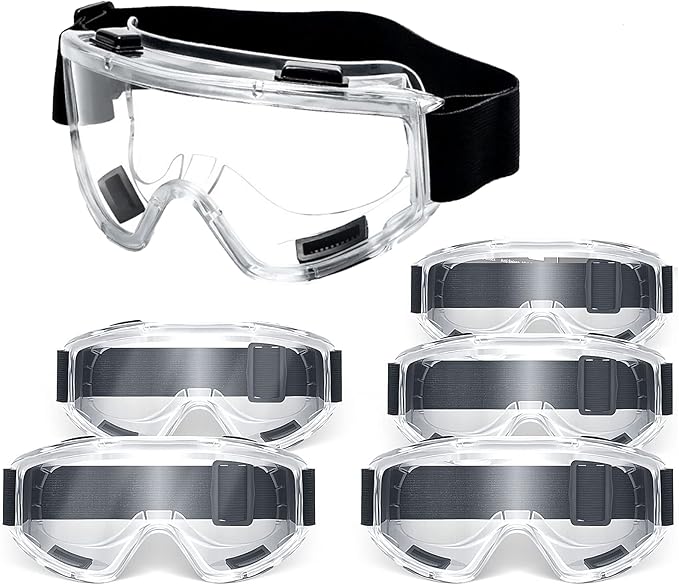 Clear Anti-Fog Safety Goggles Main image