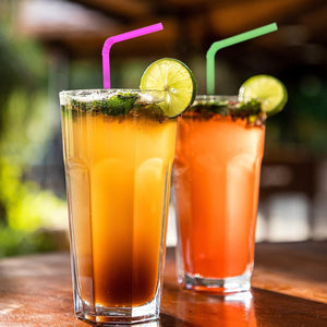 Colorful Flexible Drinking Straws Secondary image