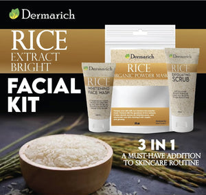 Dermarich - 3-in-1 Rice Extract Bright Facial Kit Main image