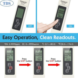 Digital TDS EC Temperature Meter