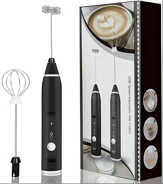 Electric Milk Frother with Dual Whisks Main image