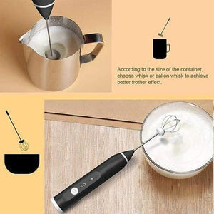 Electric Milk Frother with Dual Whisks Secondary image
