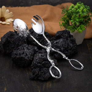 Elegant Stainless Steel Serving Tongs Secondary image