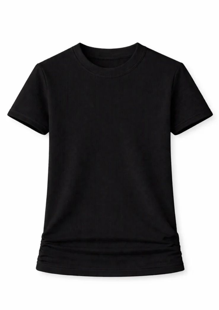 Essential Crew Neck Cotton T-Shirt