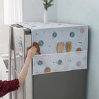 Fridge Top Cover With Side Pockets