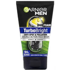Garnier Men - TurboBright Duo Foam Double Action Face Wash