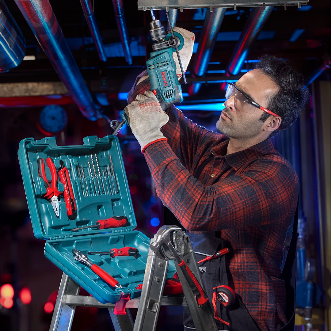 Ronix - Impact drill kits 22 pcs-650W-13mm - RS-0001 Secondary image