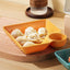 Multi-Section Serving Tray with Sauce Bowl