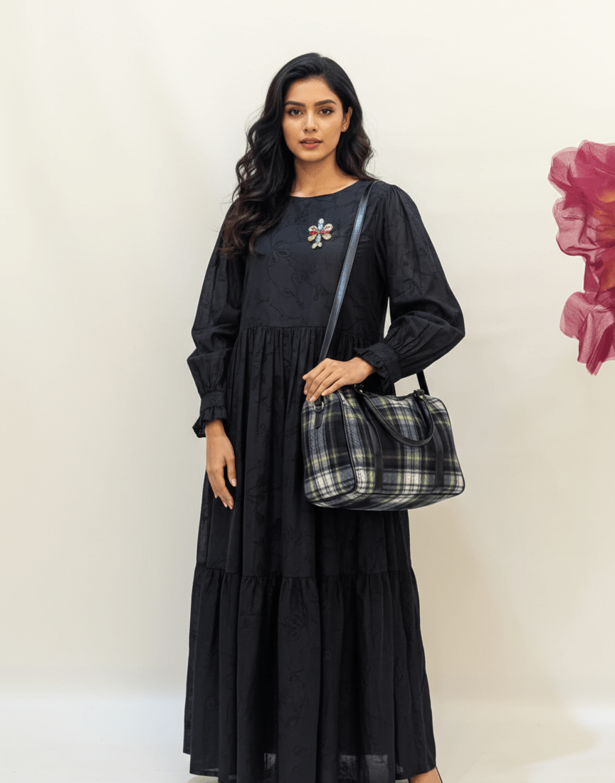 Noir Long Sleeve Co-Ord Dress