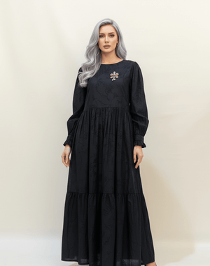 Noir Long Sleeve Co-Ord Dress