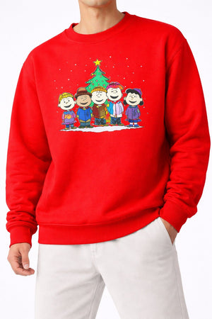 Peanuts Christmas Graphic Sweatshirt Main image