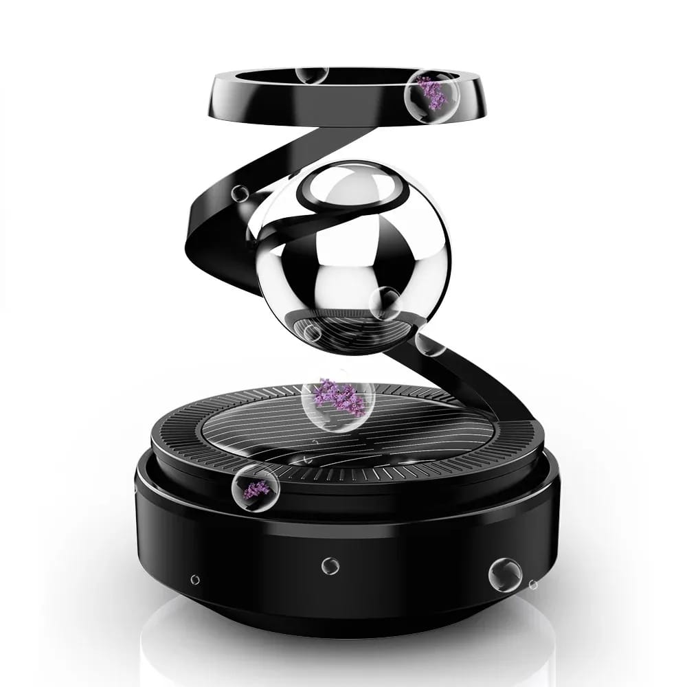 Solar Rotating Ring Car Freshener