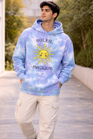 Soleil Magique Tie-Dye Hoodie Secondary image