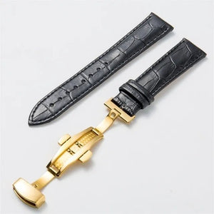 Universal Synthetic Leather Watch Band Strap