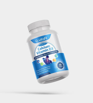 Vitafit FLXY-K Calcium Vitamin D3 with Magnesium, Zinc & Vitamin K2