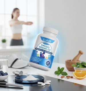 Vitafit FLXY-K Calcium Vitamin D3 with Magnesium, Zinc & Vitamin K2