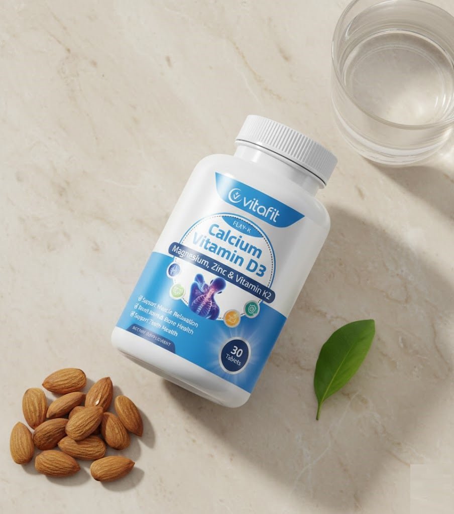 Vitafit FLXY-K Calcium Vitamin D3 with Magnesium, Zinc & Vitamin K2 Main image